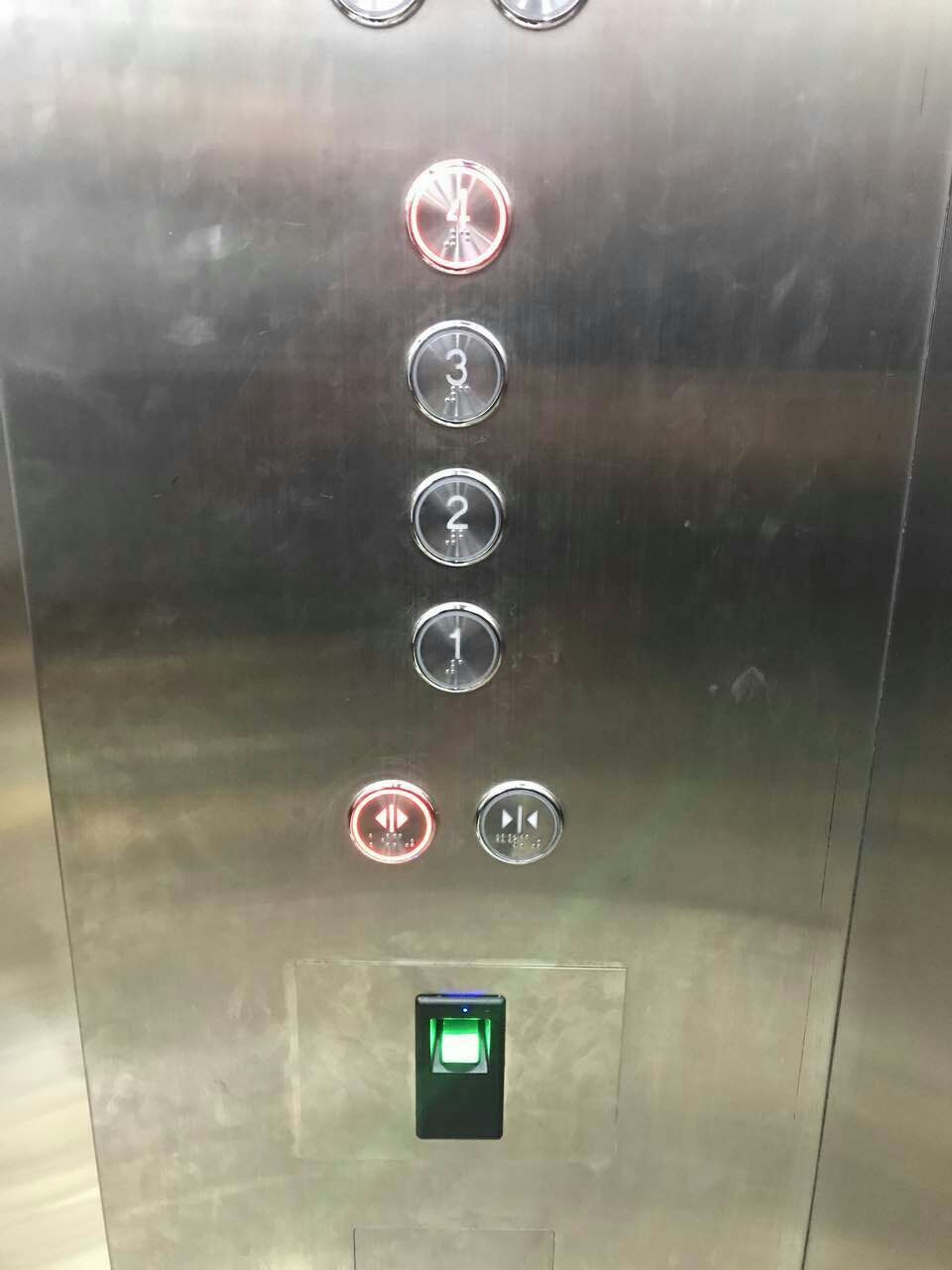 指紋梯控